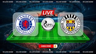 Glasgow Rangers vs Saint Mirren 🔴Live Match Today⚽🎬 [upl. by Tam911]