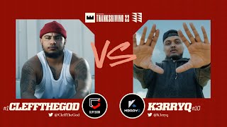 🚨1 CleffTheGod vs 10 K3rryq🚨 MCS Ultimate Thanksgiving Final 8  Madden 22 [upl. by Nosnhoj741]