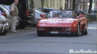 Ferrari 348TS w Capristo exhausts  HARD acceleraration [upl. by Atiuqiram]