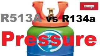 r513a vs r134a operating pressure replacement gas in commercial refrigeration [upl. by Penrose680]