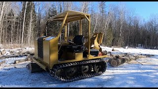 Track Skidder Logging Day [upl. by Ainit]