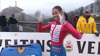 IBSF 2 woman bobsleigh Heat 1 Winterberg 20222023 Worldcup 4 [upl. by Lezned255]