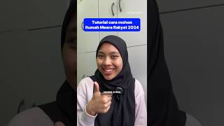 Tutorial Cara Mohon Rumah Mesra Rakyat 2024 bantuankerajaan rumahmurah [upl. by Desirea472]