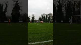 Connor v AbbeyviewBradley McCartney free kick [upl. by Hirz]