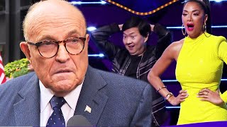 ‘Masked Singer’ Judges Walk Off After Rudy Giuliani Reveal [upl. by Nwahsd]