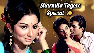 Sharmila Tagore Special✨Playlist  शर्मिला टैगोर के यादगार गाने  Lata Mangeshkar Kishore Kumar [upl. by Siul]