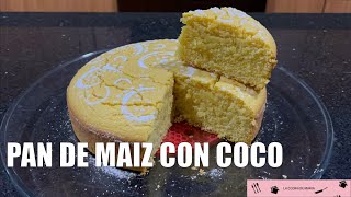 PAN DE MAIZ CON COCO [upl. by Alyar]