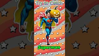 Superman Coming to Celebrate Halloween 🎃 Try to Stop him superman halloween superhero pumpkin [upl. by Martel]