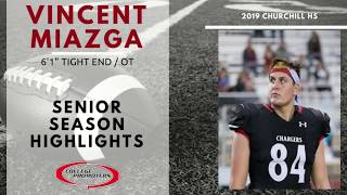 Vincent Miazga  Senior Season Highlights Updated [upl. by Ardnahs]