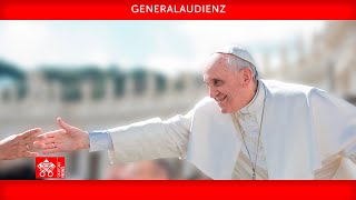 Generalaudienz 20 November 2024 Papst Franziskus [upl. by Chuu]