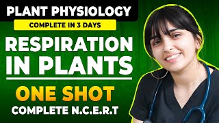 Respiration In Plants in One Shot Class 11 NCERT  NEET 2024 [upl. by Renrag778]