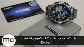 Casio AQ190WD Youth Series Watch [upl. by Schulman]