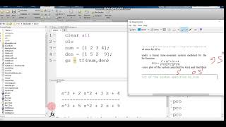 Laplace amp Transfer Function Matlab [upl. by Fabrienne143]