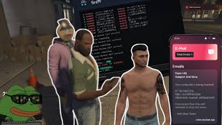 Flippy Steals Besties Butcoin  NoPixel 40 GTARP [upl. by Anelas]