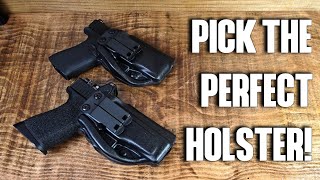 Pick the Best Holster for Concealed Carry Appendix IWB CCW [upl. by Leticia]