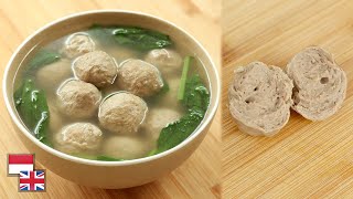 Kenyal Kres Resep BAKSO DAGING SAPI 100 Sukses [upl. by Asiled]