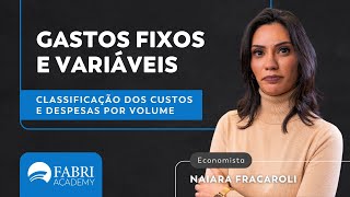 Classificando gastos por volume fixo e variável [upl. by Coffee]