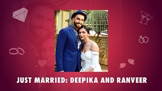 Just Married Deepika amp Ranveer  Ranveer Singh  Deepika Padukone [upl. by Gentry]