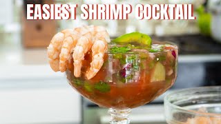 How to make MexicanStyle Shrimp Cocktail EASY [upl. by Kylstra]