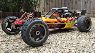 Bashing My HPI Baja 5B RC Car [upl. by Dukie]