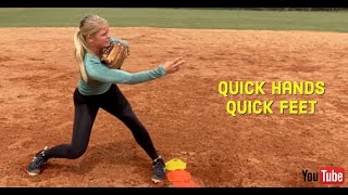 Quick Hands Quick Feet Infield Drill [upl. by Deehsar]