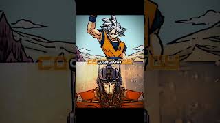 Fixing old caps 1  Optimus PrimeIDW VS Goku  The wolf shortseditcomicsdebateyellow [upl. by Troy]