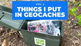 Things I Put In Geocaches Vol 3 [upl. by Akinehc]