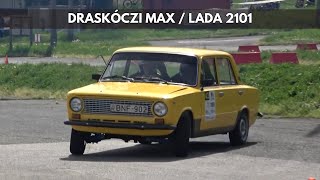 Draskóczi Max  Lada 2101  Bázis Bau Szlalomverseny az Intercars Kupáért 2024  TheLepoldMedia [upl. by Glennis329]