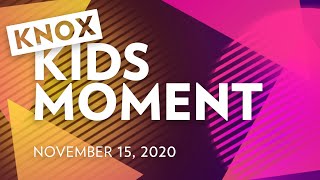 KNOX Kids Moment The Beatitudes  November 15 2020 [upl. by Wentworth]