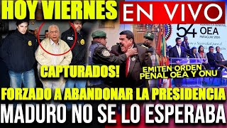 ¡URGENTE🔴OEA CONDENA A MADURO POR VIOLACIONES A LOS DDHH quotOBLIGADO A DEJAR LA PRESIDENCIAquot HOY 11 [upl. by Kcirderf]