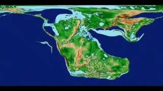 Continental Drift  Scotese Animation [upl. by Ollopa]