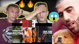 DIDINEDidine Kalash  PouTine 🔪🔥 REACTION  ردة فعل مغاربة 🇩🇿🇲🇦 [upl. by Aley295]