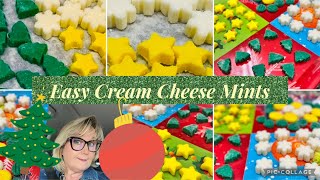 Easy delicious Cream Cheese Party Mints  Recipe in …more  Demo step by step [upl. by Ysirhc]