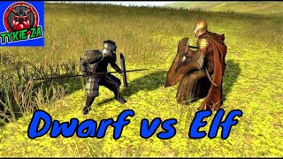 Dwarf VS Elf The Dawnless Days [upl. by Anwahs]