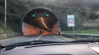 Vauxhall Monaro VXR  Making V8 noise in the tunnel [upl. by Lamej]