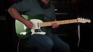 Fender Telecaster Player LTD Brit Racing Green MN  MX23014462 [upl. by Murielle968]