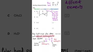 Bonding amp Polarity  MCQ [upl. by Fowkes]