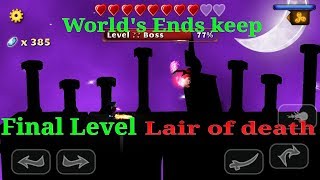 🏁Swordigo worlds ends keep 🚩Lair of death🎌 Final Level🔥 [upl. by Rachael]