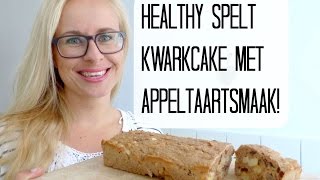 Recept Healthy Spelt Kwarkcake met Appeltaartsmaak [upl. by Sonja]