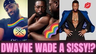 Dwayne Wade Comes Out The Closet As A SSSY 😳 [upl. by Yuria]