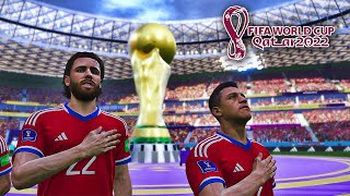 CHILE EN LA COPA MUNDIAL QATAR 2022  FASE DE GRUPOS 1 [upl. by Anirazc]