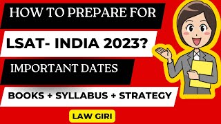 LSAT — India 2023 RegistrationLSAT India Exam Pattern Syllabus amp StrategyLSAT Colleges [upl. by Lahcim]