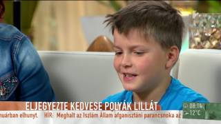 Polyák Lilla fiai is közreműködtek az eljegyzés megszervezésében  tv2humokka [upl. by Elreath]