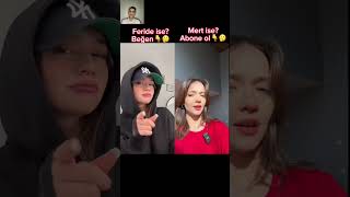 Kim iyi yapmış Mert Eren Bülbül Feride Özdinç Yeni TikTok Dans Videosu bu ışıkların altında shorts [upl. by Eineg52]