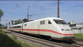 ICE S Br410 nach Basel unterwegs [upl. by Ahsinauq]