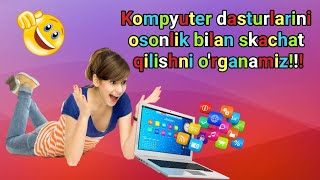 Kompyuterga programmalarni oson yuklab oling [upl. by Nikkie]