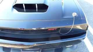 SRT8 Challenger Functional Aftermarket RAM AIR HOOD [upl. by Dorwin]