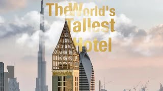 🌎Worlds Tallest Hotel  Gevora  1bedroom suite review dubai travel dubailife [upl. by Anneyehc499]