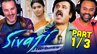 SIVAJI THE BOSS Movie Reaction Part 13  Rajinikanth  Shriya Saran [upl. by Kalvn]