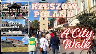 Rzeszow Poland A city walk [upl. by Westley637]